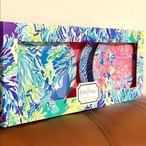 NIB Lilly Pulitzer melamine appetizer plates